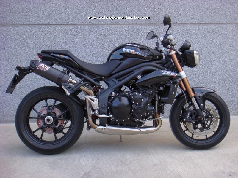 ECHAPPEMENT MOTO TRIUMPH SPEED TRIPLE 2011 IXIL OVALE XTREM CARBONE OT4090VCG